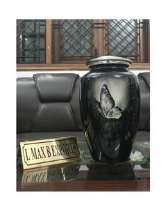 Urnes décoratives en métal personnalisées de fabricant en gros nouveau design fait à la main pour les cendres adultes urnes funéraires commémoratives - Product Image 5