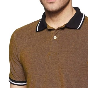 Chemise polo décontractée à col rabattu, 100% coton, anti-froissement, de haute qualité, manches courtes pour hommes - Product Image 4