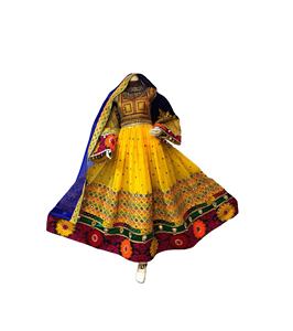 Robes Kuchi afghanes Robe kuchi vintage ethnique tribale, robes de fête Kuchi afghanes/pakistanaises à couleurs vives - Product Image 1