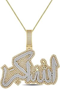 จี้เพชรโมอิส925าไนต์สร้อยคอสไตล์การประดิษฐ์ตัวอักษรสำหรับผู้ชายและผู้หญิงเครื่องประดับแบบฮิปฮอป - Product Image 3