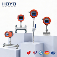 Medidor de Flujo Másico Térmico Digital de Bajo Flujo para Medición de Hidrógeno, Argón, Helio en Tuberías de Gas Industriales