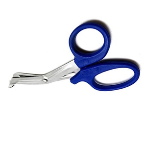 Tijeras de esparto universales, tijeras multiusos con mango de plástico azul oscuro de 5,75 pulgadas, personalizadas - Product Image 2