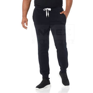 กางเกงลำลองทรงสลิมฟิตสำหรับผู้ชายผ้าคอตตอนโพลีเอสเตอร์น้ำหนักเบาออกแบบได้ตามต้องการ - Product Image 1