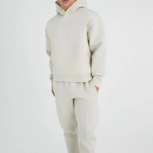 Survêtements de course pour hommes en molleton 100% coton French Terry personnalisé, de haute qualité, pull-over streetwear respirant, imprimé - Product Image 3
