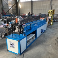 Machine de formage à froid de lames de volets perforées de type américain avec poinçonnage hydraulique