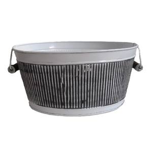 Jardinière en métal en fer enduit de poudre Fabricant en gros Décoration de maison et de jardin Jardinière en métal en fer galvanisé - Product Image 1