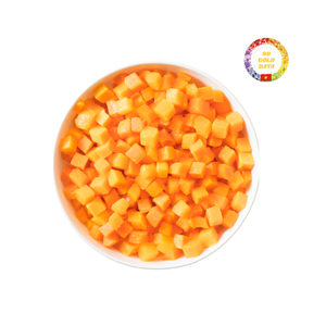 Calabaza congelada de alto grado cortada en cubitos a granel para uso comercial Exportación lista con suministro constante - Product Image 1