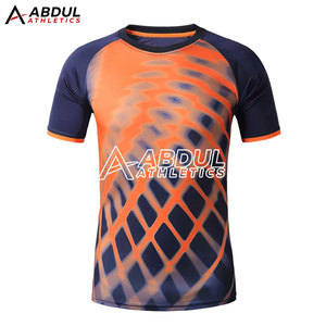 เสื้อกีฬาสำหรับผู้ชายเสื้อกีฬาผ้าย้อมสีพื้นสำหรับผู้ชายดีไซน์ใหม่ - Product Image 2