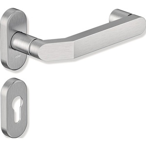 HEWI Rosettengarnitur 270XAH01.340 Tringle de Douche Ovale en Acier Inoxydable PZ DIN Gauche/Droite D/D - Product Image 1