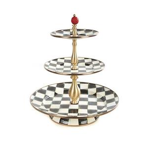 Support de gâteau de tasse pliant décoratif de célébration de fête d'événement d'anniversaire à la maison support de gâteau en métal de meilleure qualité - Product Image 4