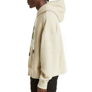 Conception personnalisée LOW quantité minimale de commande Hommes Broderie Hoodies Haute Qualité Grande Taille Broderie Hoodies - Product Image 4