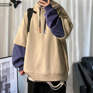 Sudadera con capucha para correr de lana en blanco con logotipo personalizado para hombre con impresión digital para la temporada de otoño - Product Image 5