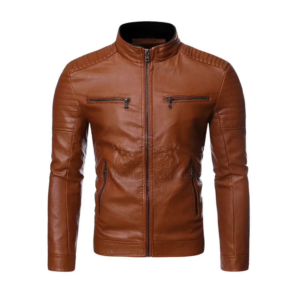 High Quality Men Leather Jacket Pakistan Made Top Product Leather Jacket For Men Use