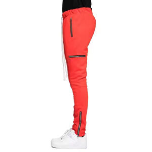 กางเกงวอร์มผ้าคอตตอนสำหรับผู้ชายกางเกงวอร์มผ้าคอตตอนทรงสกินนี่พิมพ์โลโก้สำหรับใส่วิ่ง - Product Image 6