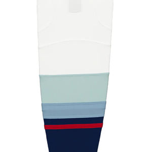 Chaussette de hockey sur glace en polyester à mailles de haute qualité pour joueurs Taille et matériau de service OEM sur mesure - Product Image 6