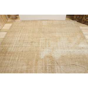 Alfombra Turca Vintage, Alfombra Extra Grande de 7.2x12.3 pies, Alfombra Persa de Lana Marrón Beige - Product Image 3