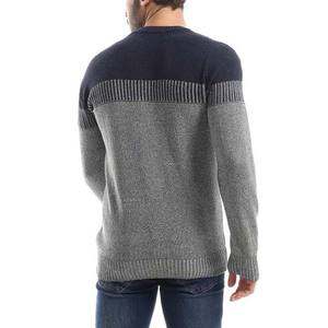 New Arrivals Full Sleeve Round Neck Striped Casual Wear Custom Design Logo Breathable Sweater Fashion Knitted Sweaters for Men - Product Image 5