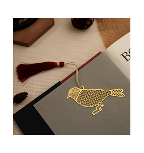 Marque-page en laiton écologique haut de gamme cahier de journal de conception à la main utilise des accessoires cadeaux pour les enseignants à vendre - Product Image 3