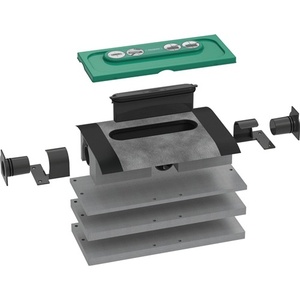 Accesorios de Baño y Sanitarios: Canal de Drenaje Universal para Ducha, Carcasa Estándar-HG, Cuerpo Básico UBox - Product Image 1