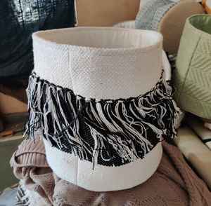 Cestas de Almacenamiento Multifuncionales de Algodón MORE para Lavandería, Cocina y Dormitorio, Multicolores, 18x16 Pulgadas, Multiformas - Product Image 2