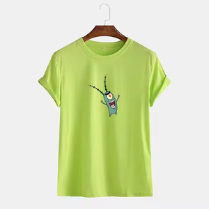 เสื้อยืด100% สำหรับผู้ชายเสื้อโอเวอร์ไซส์ผ้าคอตตอนรุ่นปรับแต่งว่างเปล่า - Product Image 3