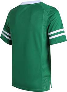 Camiseta de fútbol americano de malla de manga corta, uniforme de fútbol americano de poliéster 100%, camiseta de fútbol americano - Product Image 5