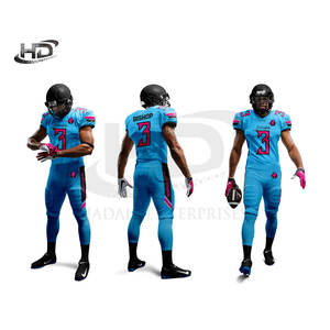 Uniforme de fútbol americano integrado, uniforme de fútbol americano transpirable de alta calidad, novedad - Product Image 2