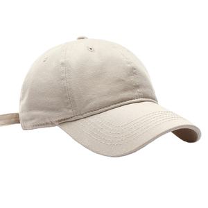 Sport broderie logo 100% coton hommes non structuré blanc papa chapeau plaine casquette de Baseball personnalisée 2025 fait par RAM industrie - Product Image 2