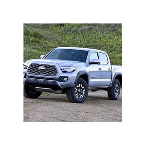2021 Toyota Tacoma TRD Road Pickup verde Exterior negro tela asiento 5 plazas Turbo motor gasolina combustible coche usado para la venta - Product Image 1