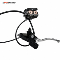 Kit de montage d'étrier de frein avant JFGRACING YC pour moto tout-terrain, adaptateur de disque de frein pour Surron Light Bee Ultra Bee, pièces améliorées