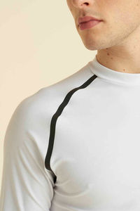 Haute qualité personnalisable MMA Rash Guard 4-Way Stretch Athletic Compression Wear Full Sublimation Body Fitting Long Guard Fabric - Product Image 2