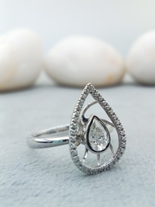 Bague tendance hip-hop de luxe pour homme en or 10 ct 18 ct baguette arrondie en diamant naturel VVS certifié GIA bijoux fantaisie pour mariages - Product Image 2