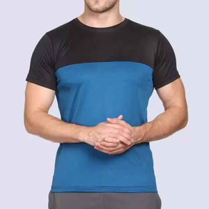 T-shirts pour hommes en gros 100% coton respirant durable à manches courtes de haute qualité léger extensible personnalisable - Product Image 3
