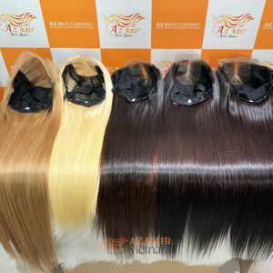 Peluca ondulada recta de color personalizado para mujer Paquetes de cabello humano virgen vietnamita, extensiones de cabello Envío mundial - Product Image 3