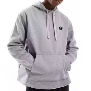 Sudadera con Capucha Extra Grande para Hombre, Diseño Personalizado, Transpirable, con Patrón Sólido, Sudadera de Invierno 100% Algodón Orgánico, Superventas - Product Image 1