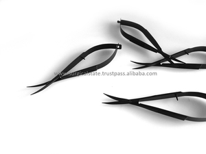 Vente chaude Petite Beauté Ciseaux À Cuticules Courbés En Acier Inoxydable Durable Manucure Pédicure Ensemble Sharp Petits Ciseaux De Beauté - Product Image 4