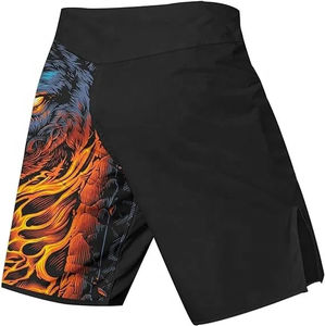 Vente en gros ODM OEM Short confortable de MMA avec étiquette imprimée personnalisée Logo OEM Équipements de combat d'art martial pour la salle de sport Vêtements de boxe - Product Image 3