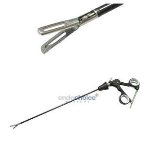 Force de préhension supérieure Pince laparoscopique fenêtrée de qualité supérieure 5mm x 330mm pour saisir manipuler et maintenir les tissus délicats - Product Image 1