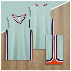 Camiseta corta de baloncesto con diseño personalizado, ropa deportiva con sublimación impresa, precio al por mayor, conjunto de uniforme de baloncesto para hombre - Product Image 5