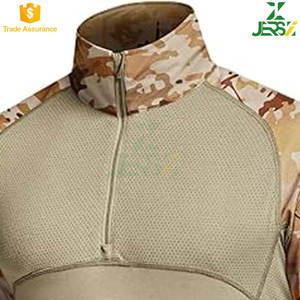Sudadera de manga larga con cremallera 1/4 táctica para hombre más vendida, ropa de exterior con estampado de camuflaje duradero con bolsillos para invierno - Product Image 5