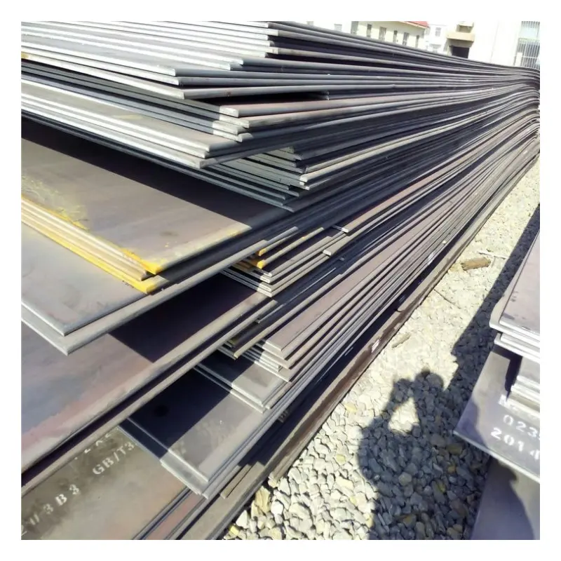 ASTM A36/Q195/Q235/Q345/Q355/S235jr/Ss400 sıcak haddelenmiş soğuk haddelenmiş çelik levha hafif karbon çelik levha çelik levha/plaka