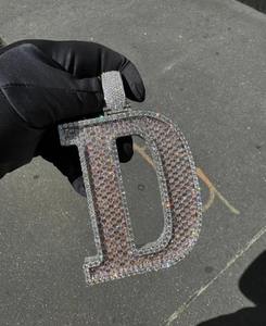 Pendentif médaillon en argent sterling 925 Offre Spéciale avec motif floral gravé Cadeau romantique pour ses pendentifs et breloques en moissanite - Product Image 1