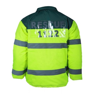 Rescue <b>Workers</b> winter Reflective <b>Jacket</b> Workwear Safety Clothing - Product Image 2
