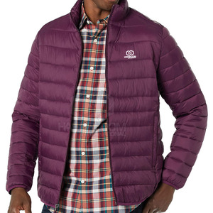 Blouson d'hiver matelassé pour homme, style urbain, service OEM, coupe-vent, séchage rapide, respirant, col montant long, logo personnalisé, haute qualité - Product Image 4