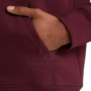 Vente en gros de pulls à capuche personnalisés pour hommes, couleur unie, style décontracté avec col à capuche pour l'hiver Offre Spéciale! Fabriqué au Pakistan - Product Image 6
