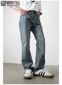 Haute qualité personnalisé hommes Denim jean hiver automne droite taille moyenne séchage rapide respirant coton pour - Product Image 5