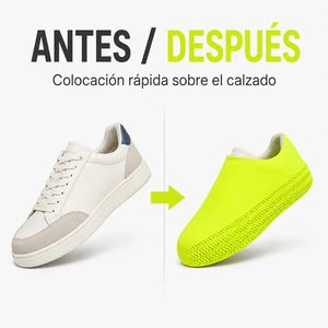 ELE-GATE Cubrezapatos de Silicona Impermeables Antideslizantes, Cierre de Tirón Ambidiestro, Reutilizables, Flexibles, para Viajes al Aire Libre - Product Image 6
