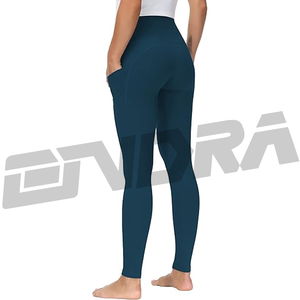 กางเกงโยคะออกกำลังกายสำหรับผู้หญิง เอวสูง ยืดหยุ่น กระชับสัดส่วน ใส่สบาย ทันสมัย รุ่น ProFlex StyleFitPremium Pro - Product Image 2