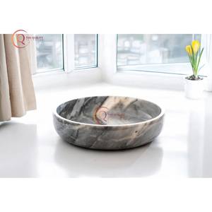 ชามเสิร์ฟสลัดผลไม้ทำจากหินอ่อนธรรมชาติอุปกรณ์รับประทานอาหารสไตล์ญี่ปุ่นชามเสิร์ฟหินอ่อน - Product Image 4