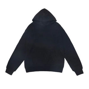 Sweat-shirt personnalisé de marque, poids lourd, 100% coton, sweat-shirt personnalisé avec strass, sweat-shirt Rhine, sweat-shirt décontracté de rue, vêtements de sport pour hommes - Product Image 1